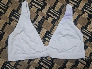 White Beach Bra