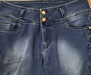 Navy Blue Slim Fit Jeans