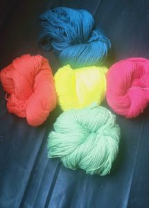Combo Of 500gm Regular Knitting Yarn
