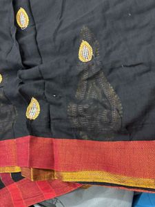 Elegant Black Saree