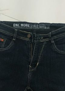 Dark Blue Denim Jeans