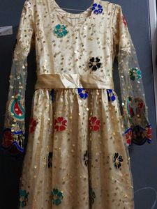 Long Flared Gown Dubai