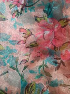 Floral Chiffon Skirt Set