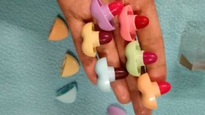 6 Mini Heart Shape Lipstick