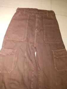 Brown Cargo Pants