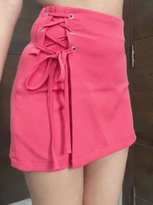 Peachy girly skort