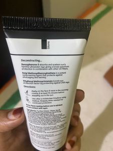 Deconstruct Sunscreen And Moisturiser