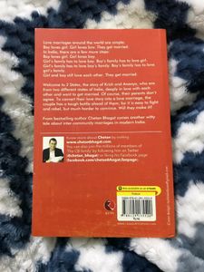 🆕 2 States Book By Chetan Bhagat Paperback