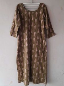 Pure Cotton Kurta Set ( Bust 40-42)