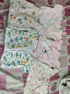 Baby Girls Used Tshirts 3-6 Months