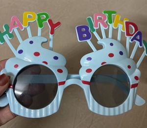 Birthday Cupcake Glasses
