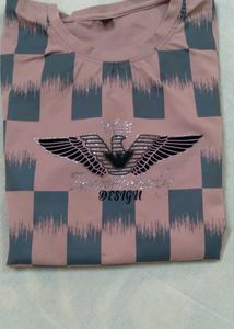 High Quality Boys Checkered Graphic T-Shirt