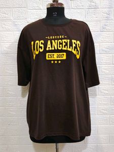 Brown Graphic T-Shirt