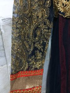 Anarkali With Net Dupatta