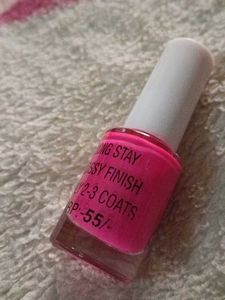 Ellicia Glass Nail Polish - Pink