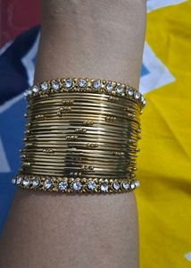Golden Shaded Bangles