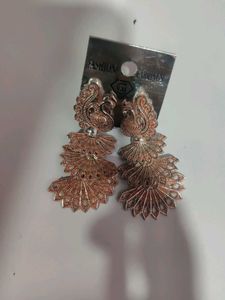 Fashionable Peacock Earrings