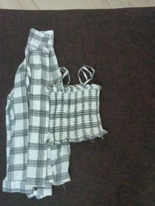 I Selling A Crop Top With. Shirt