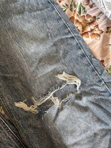 garage wide legs jeans