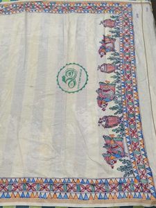 Hand-Painted Madhubani Dupatta