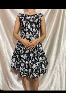 Floral Fit &amp; Flare Dress