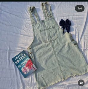 Denim Skirt Dungaree