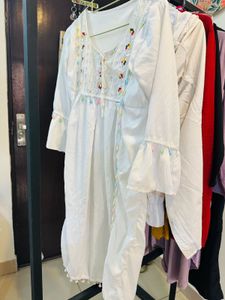 Elegant White Kurta