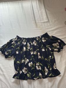 Floral Off-the-Shoulder Top