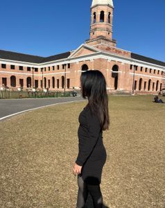 Elegant Black Bodycon Dress with beautiful neck