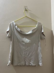 Off-Shoulder Knit Top