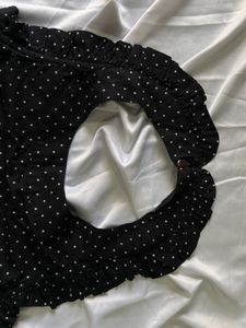 Halter Neck Polka Dot Top