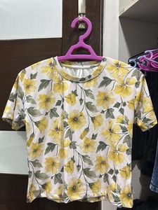Floral Print Tee