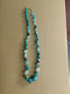 colourful beaded necklace