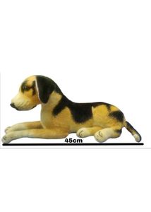 Stuffed Dog  (Brown &amp; black )