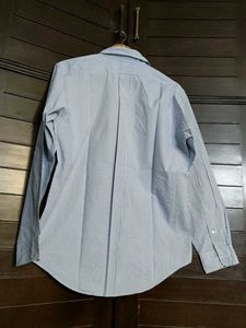 Ralph Lauren Men Blue Checks Cotton Formal Shirt