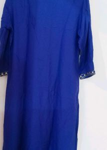 Navy Blue Kurti For Women