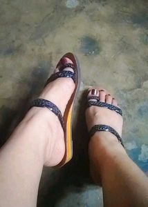 Womens Braided Black Sandals