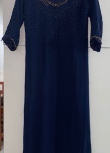 Elegant Navy Blue Dress
