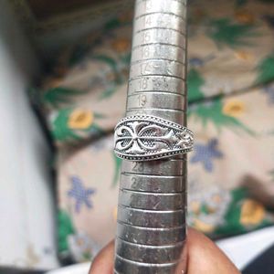 Pure Silver Antique Oxidised Turkish Ring 💍