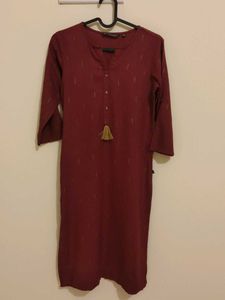 Elegant Maroon Kurti for Women