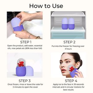 3PCS BEAUTY ICE ROLLER FOR FACE MASSAGER