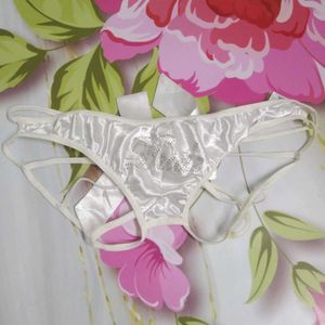 (895) White Thong