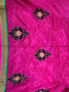 Ethnic Saree With Stitched Blouse (upto 36in)