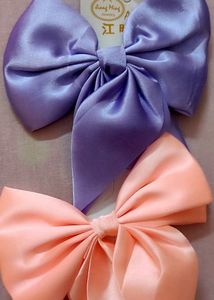 Hair Bow Clip (Combo Of 2)