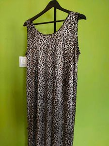 Shift Long Dress,New With Tag