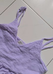 Lilac Crop Top