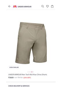 Under Armour Cotton New Short