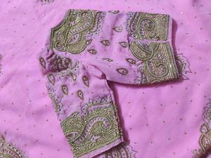 Fully Worky Magic Work Saree ✨