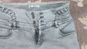 Light Wash Distressed Jeans