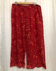 Cato Red Printed Palazzo Pant